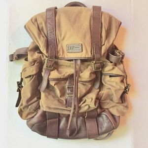 ll bean waxed canvas backpack